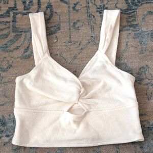 NWOT Madewell knit crop top